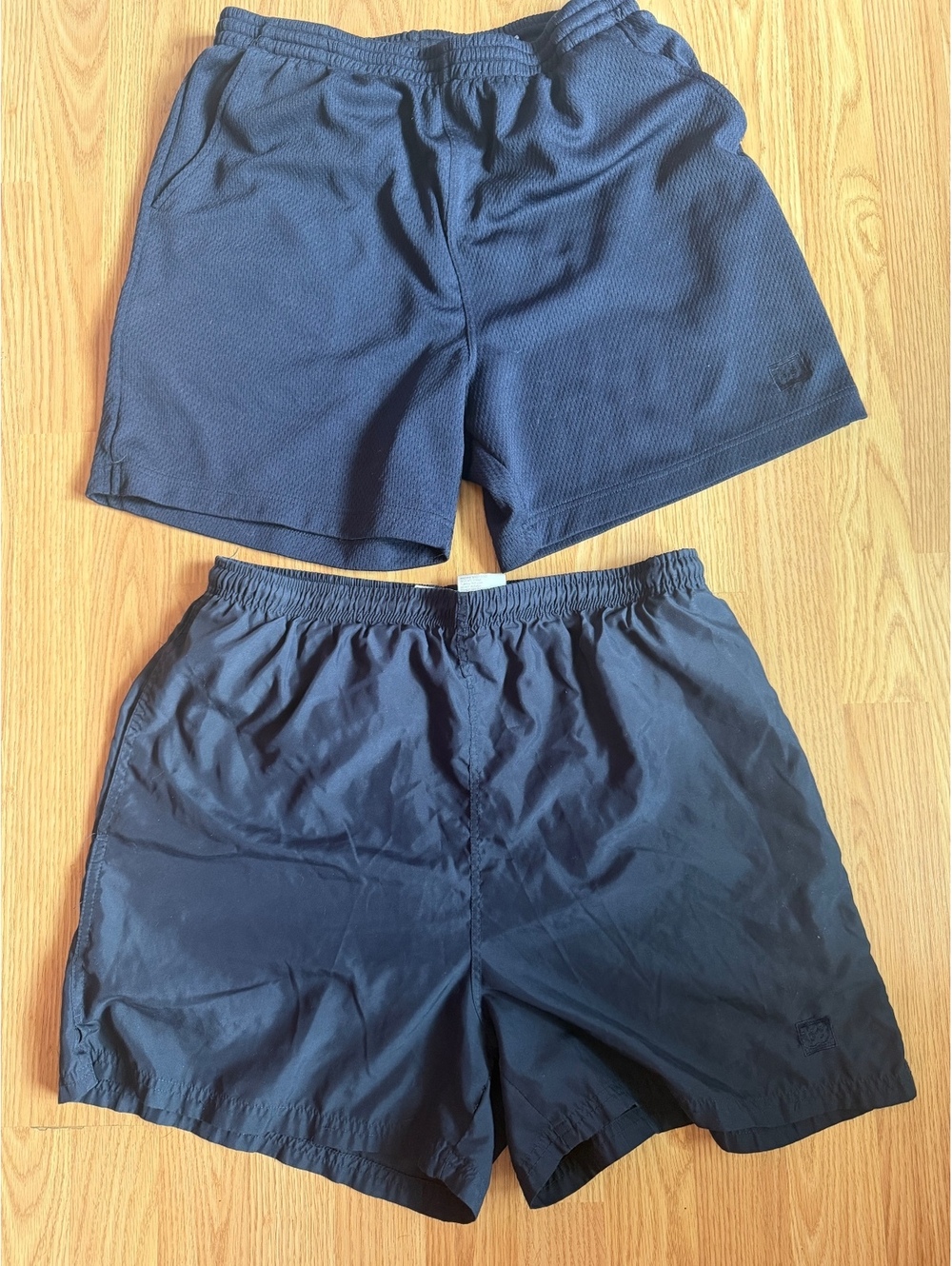 Wilson Navy Athletic Shorts Lot of 2 pairs Size Large